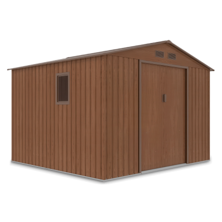 Domek narzędziowy HUDSON 277x255cm Walnut - Hardmaister