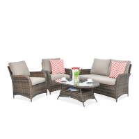 Technorattan set VENTURA 2 Brown