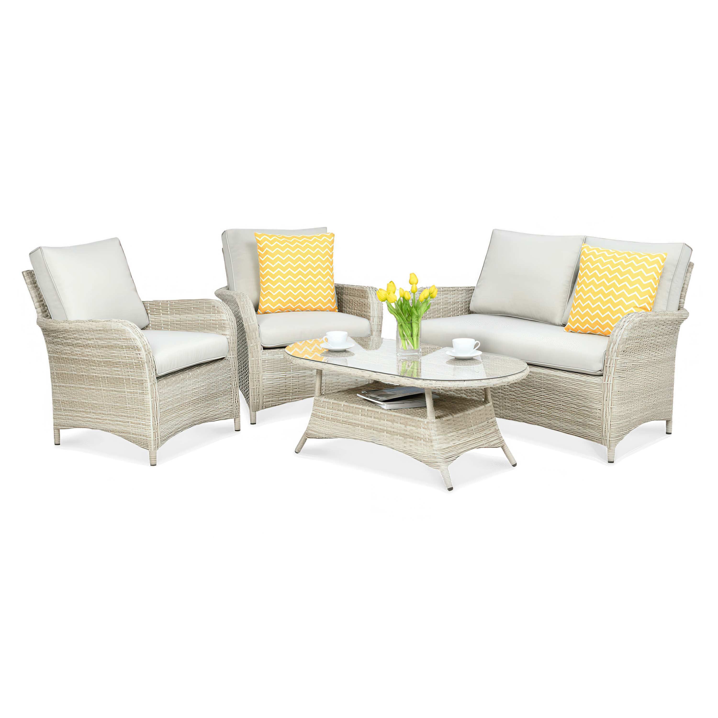 Technorattan nábytok VENTURA 2 béžová