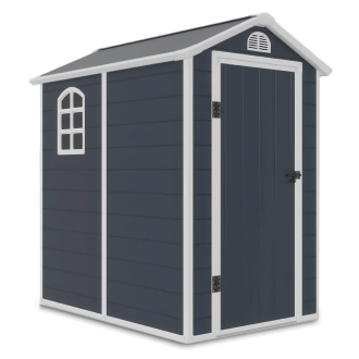 Záhradný úložný priestor VERMONT 134x192cm Cold Grey - Hardmaister