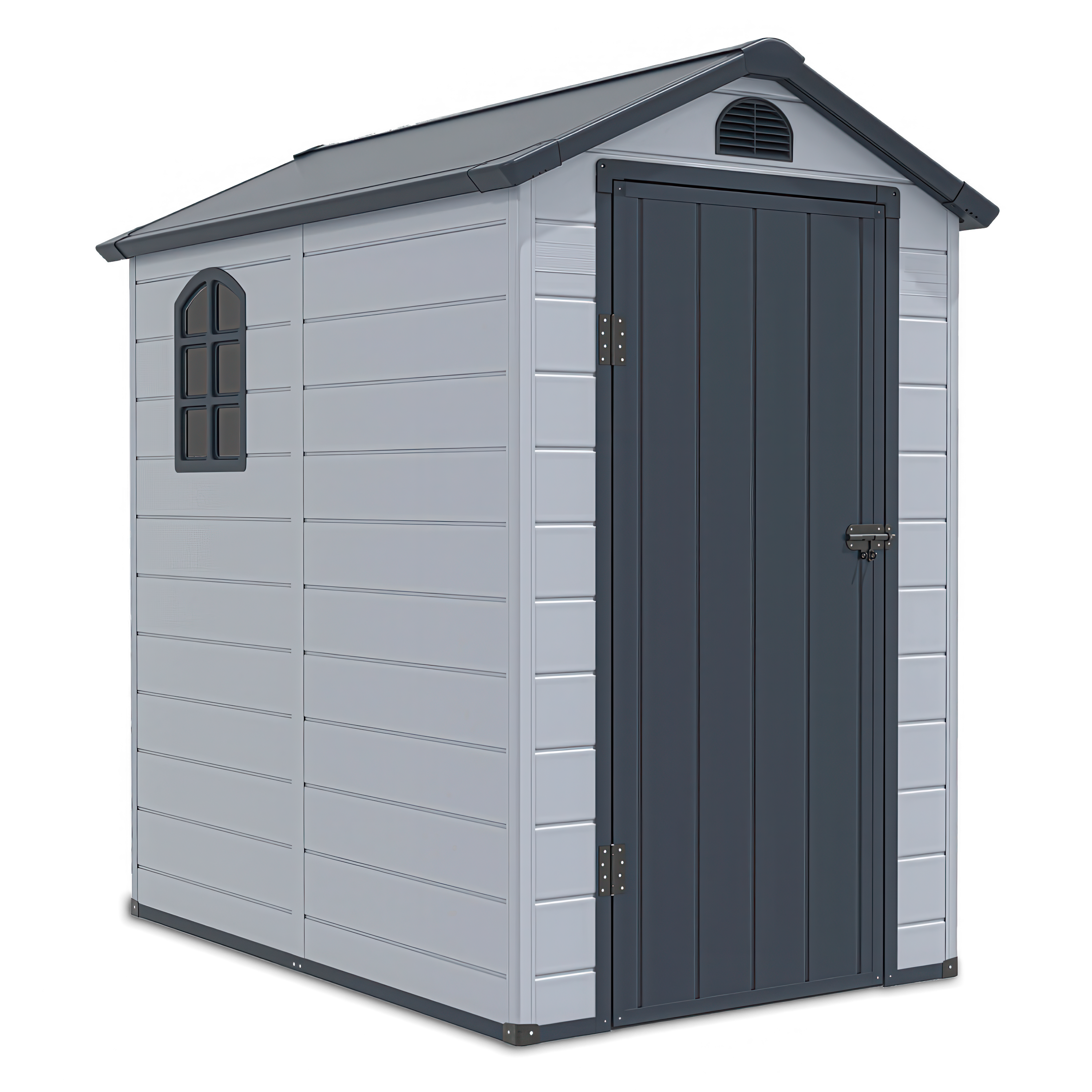 Prístrešok na náradie VERMONT 134x192cm svetlosivý - Hardmaister