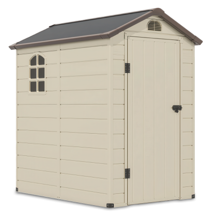 Domček na náradie VERMONT 134x192cm béžový - Hardmaister