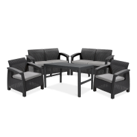 Záhradný nábytok CORFU FIESTA/LYON Graphite