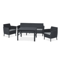 Záhradný set SALEMO MAX 3 Graphite