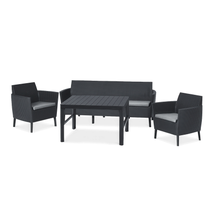 Záhradný set SALEMO MAX 3 Graphite