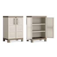 Dielenská skriňa Keter/Kis EXCELLENCE LOW CABINET