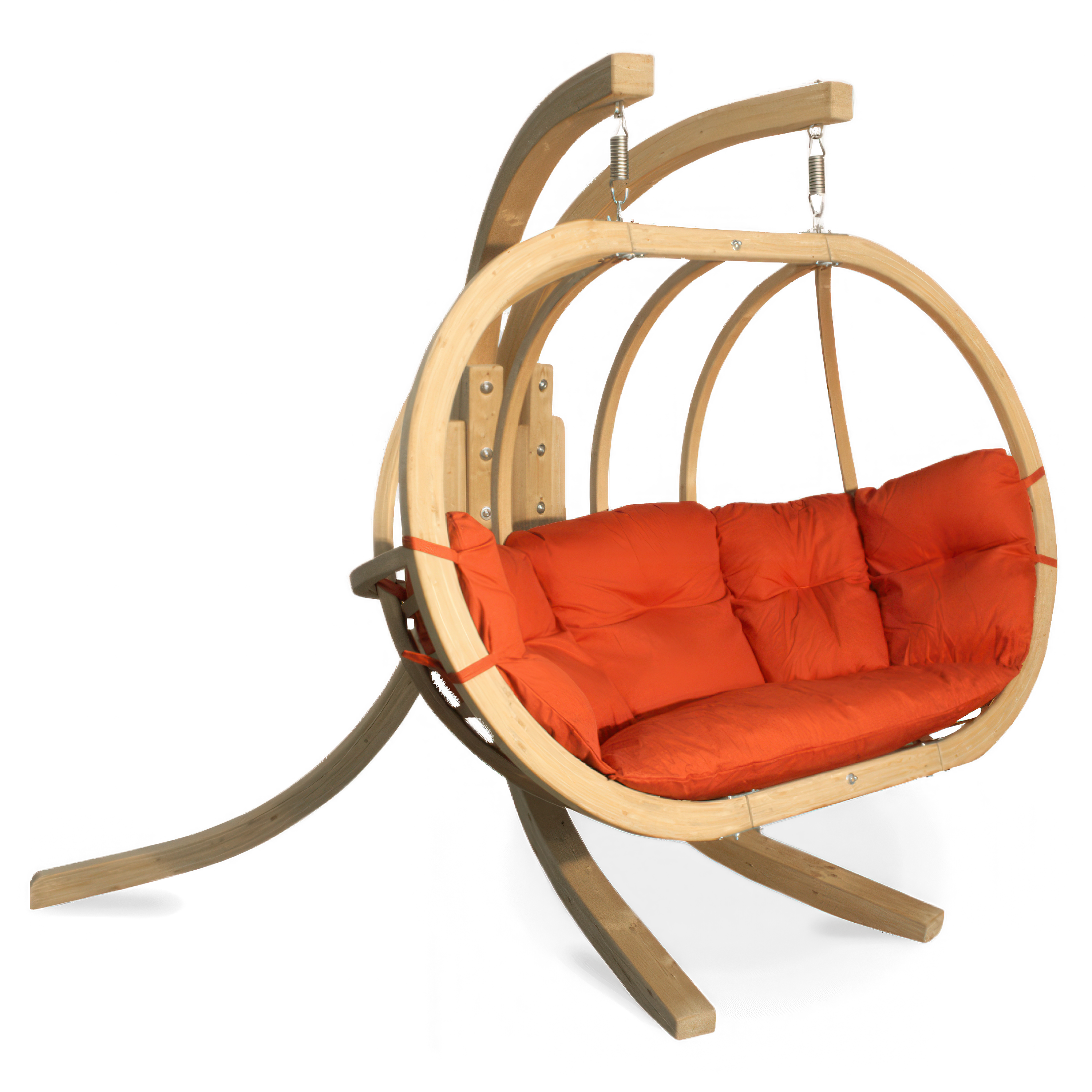 O-ZONE PREMIER drevené závesné kreslo Red