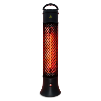 Sálavý stĺpový ohrievač APUS Black