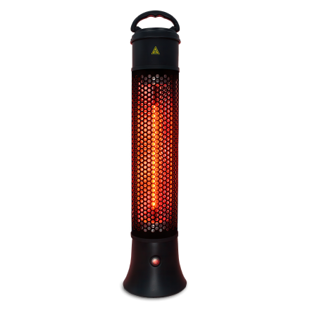 Sálavý stĺpový ohrievač APUS Black