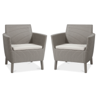 Balkónový záhradný set SALEMO DUO Cappuccino