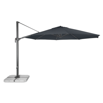 Záhradný slnečník Doppler RAVENNA 400 Antracit