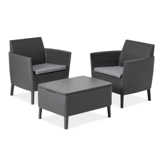 Balkónový set Keter Salemo Balcony Graphite