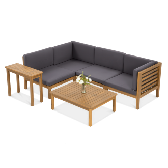 Drevená rozkladacia pohovka GOTEBORK