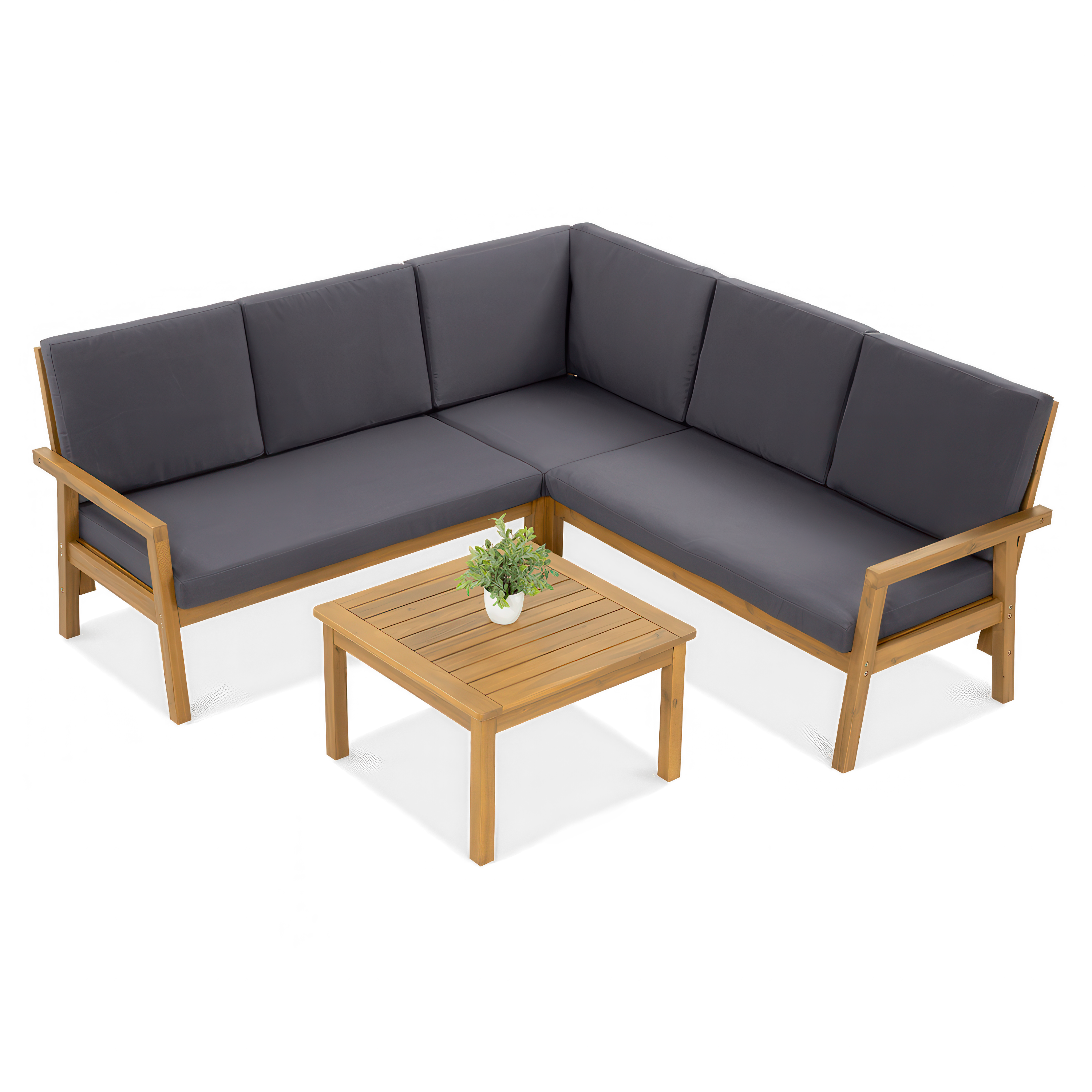 Drevený záhradný kútik NORBERG