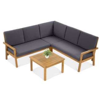 Drevený záhradný kútik NORBERG