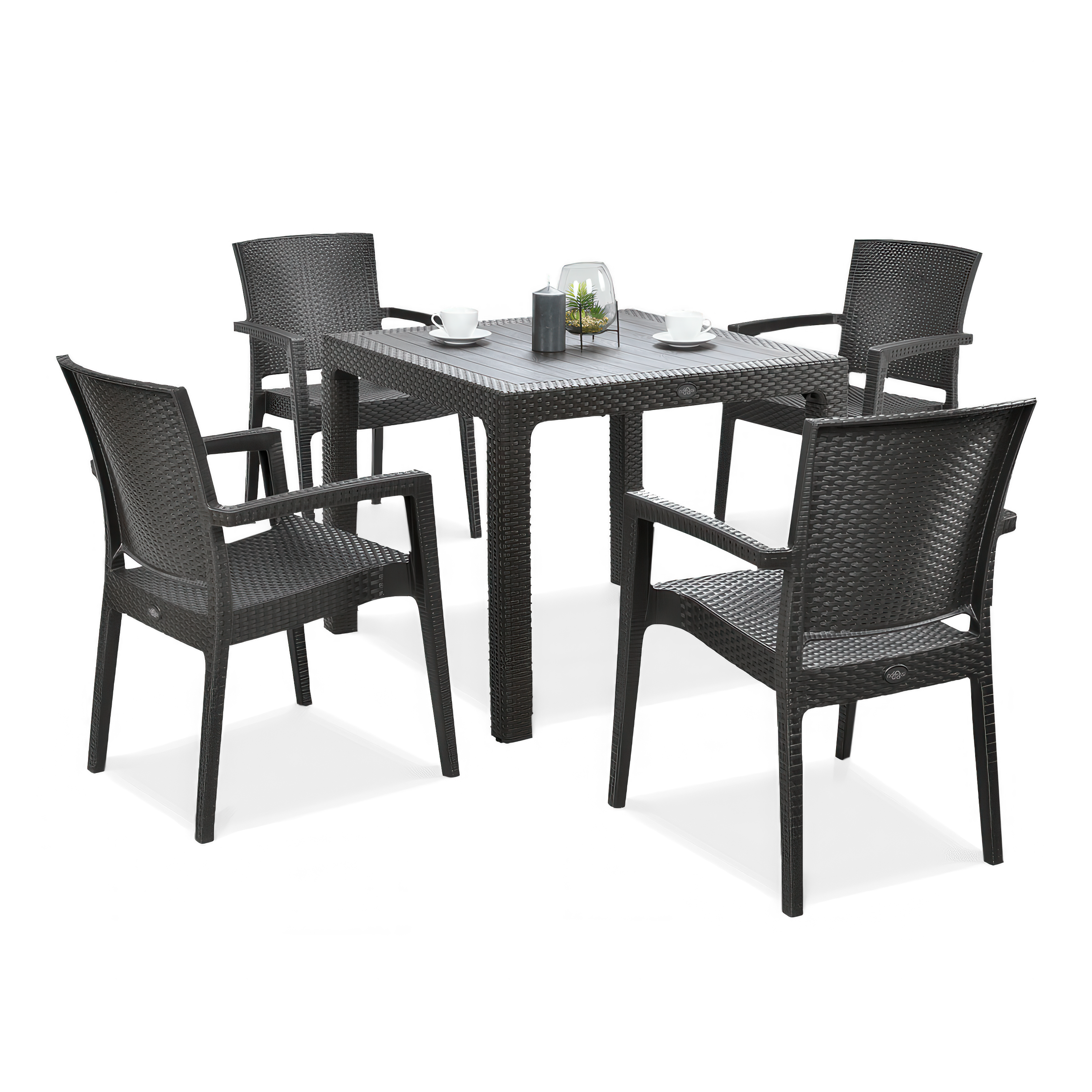 Novussi reštauračný set ZENIT 4+1 Brown