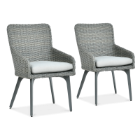 Technorattan kreslo 2x MILANO Grey