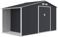 Prístrešok na náradie MADISON 342x191cm Studená sivá - HARDMAISTER