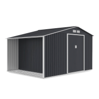 Domček na náradie MADISON 342x255cm Cold Grey - Hardmaister