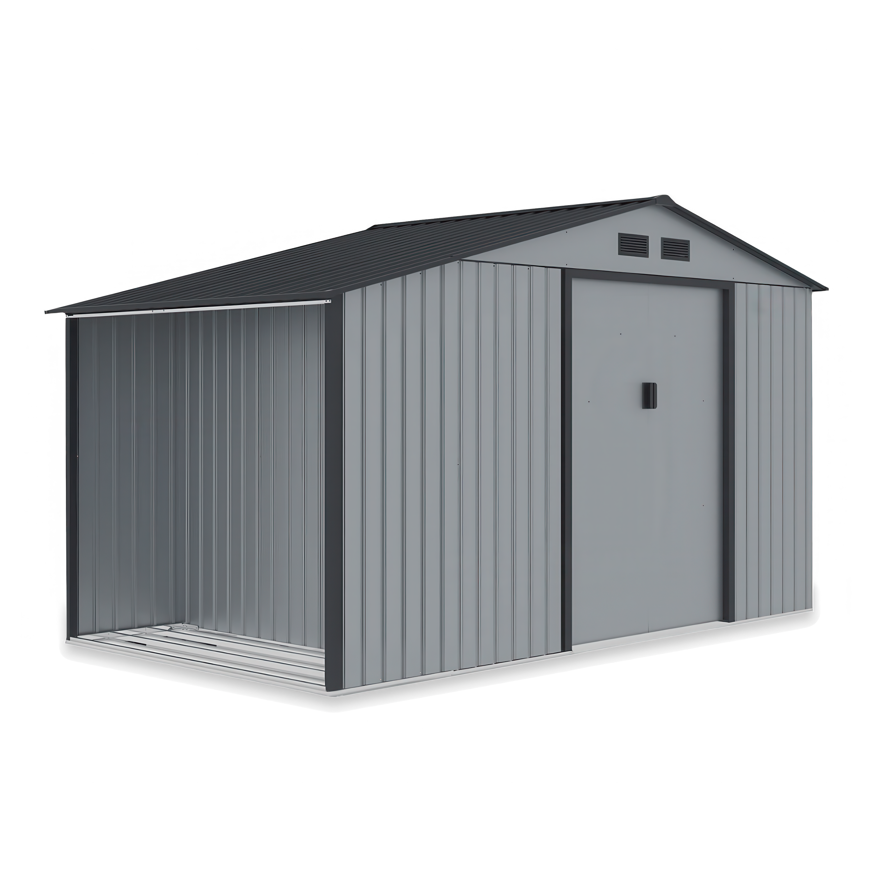 Domček na náradie MADISON 342x255cm svetlosivý - Hardmaister