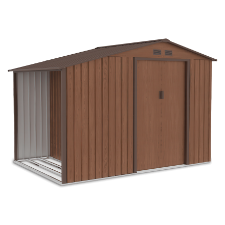 MADISON 278x191cm Orechový záhradný domček - Hardmaister