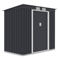 Domček na náradie OREGON 201x121cm studená sivá - Hardmaister