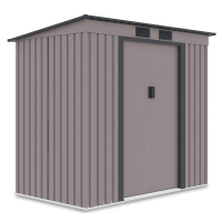 Domček na náradie OREGON 201x121cm Teplá sivá - Hardmaister