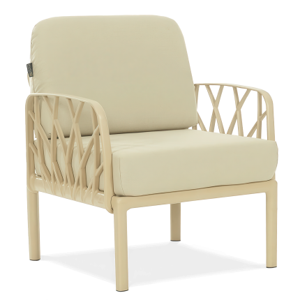 Záhradné kreslo pre súpravu GARDA Cappucino