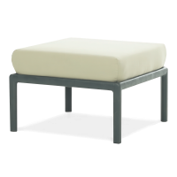 GARDA Antracitová súprava puf