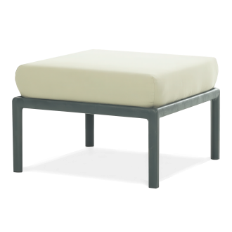 GARDA Antracitová súprava puf