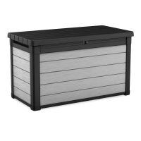 Záhradná truhlica Keter DENALI 380L Graphite