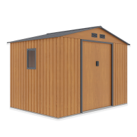 Domček na náradie HUDSON 277x191cm Dub sivý - Hardmaister