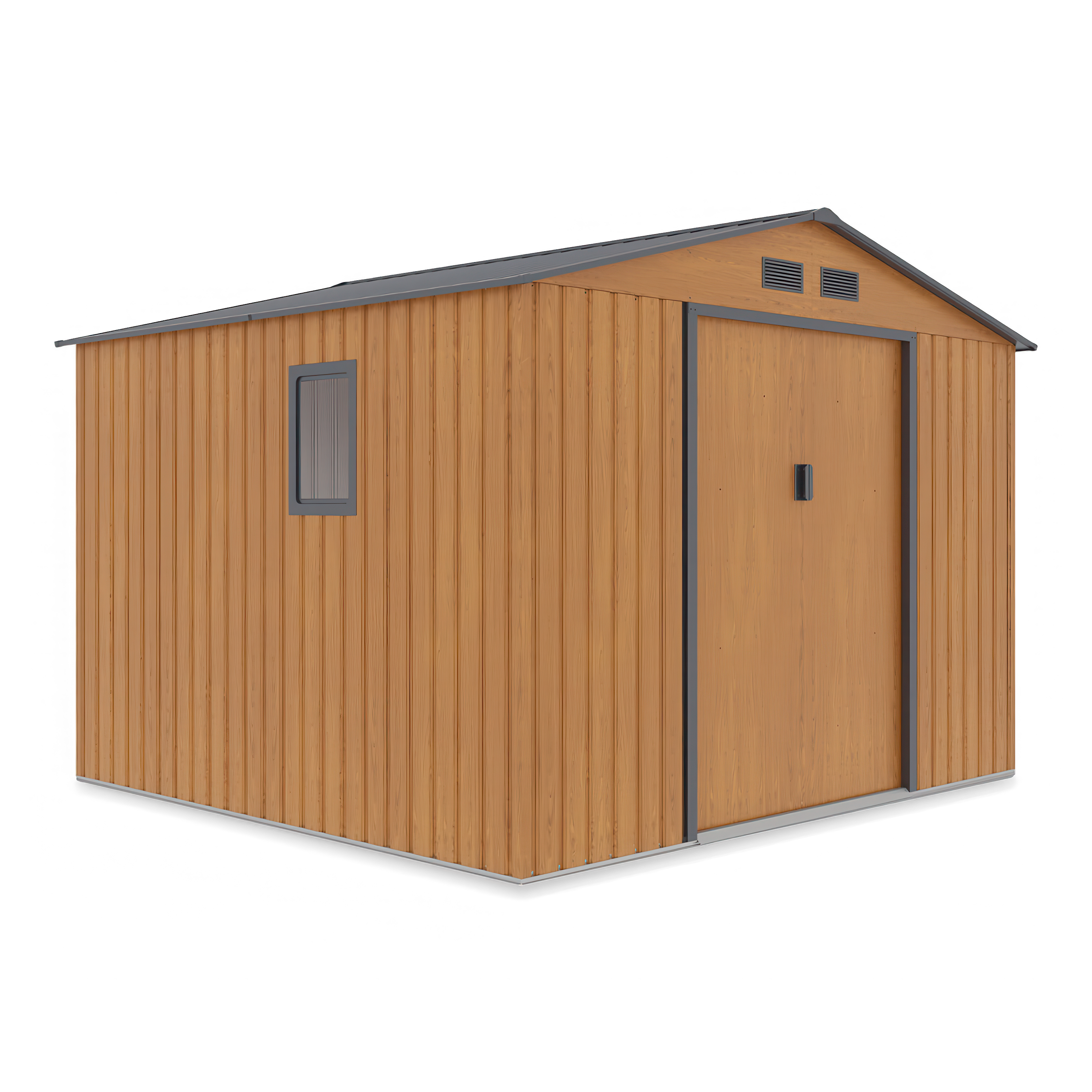 Domček na náradie HUDSON 277x255cm Dub sivý - Hardmaister