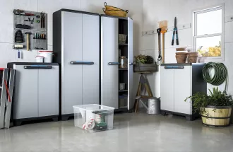 KETER/KIS LINEAR SET Sada garážových skríň