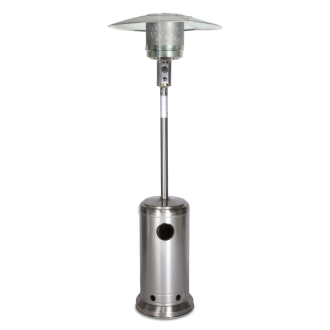 Plynový vykurovací dáždnik z nehrdzavejúcej ocele POWER 13 kW