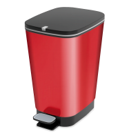 Pedálový odpadkový kôš 25 l červený - KETER
