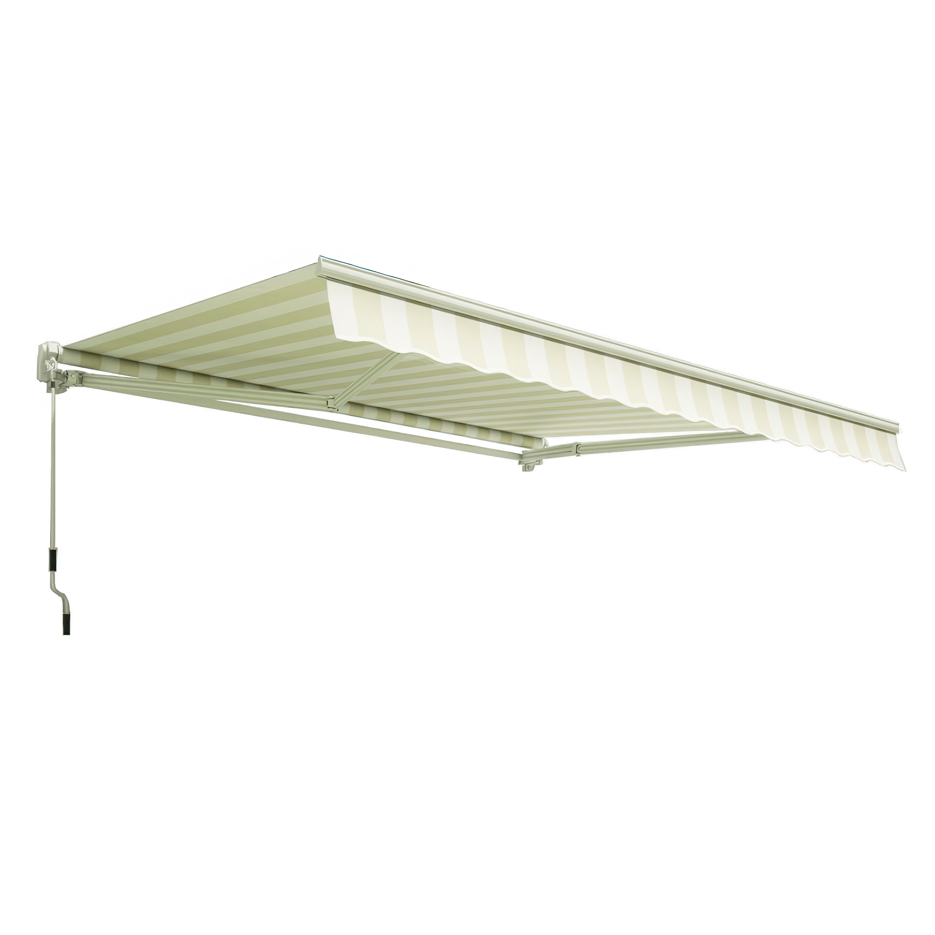 Balkónová markíza CLASSIC 300x250 White/Taupe - Gutroof