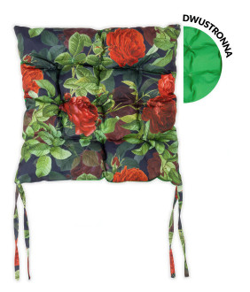 Obojstranný vankúš na záhradné kreslo 40x40cm Rose Garden - MOODME
