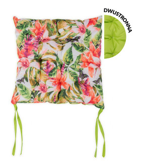 Obojstranný záhradný vankúš Exotic Green 40x40cm - MOODME