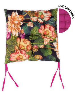 Peonia Pink 40x40cm obojstranný záhradný vankúš - MOODME