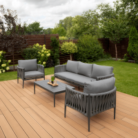 Záhradný set MONZA Caffe Grey - FURRORE