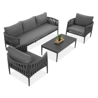 Záhradný set MONZA Caffe Grey - FURRORE