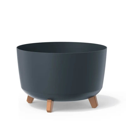 Gracia Kvetináč so štandardnou nohou 39x39x27cm antracit - PROSPERPLAST