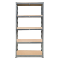 Pozinkovaný kovový regál Stabil 200 180x90x40cm 5 políc - METALKAS