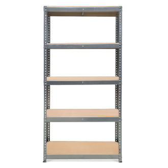 Pozinkovaný kovový regál Stabil 200 180x90x40cm 5 políc - METALKAS