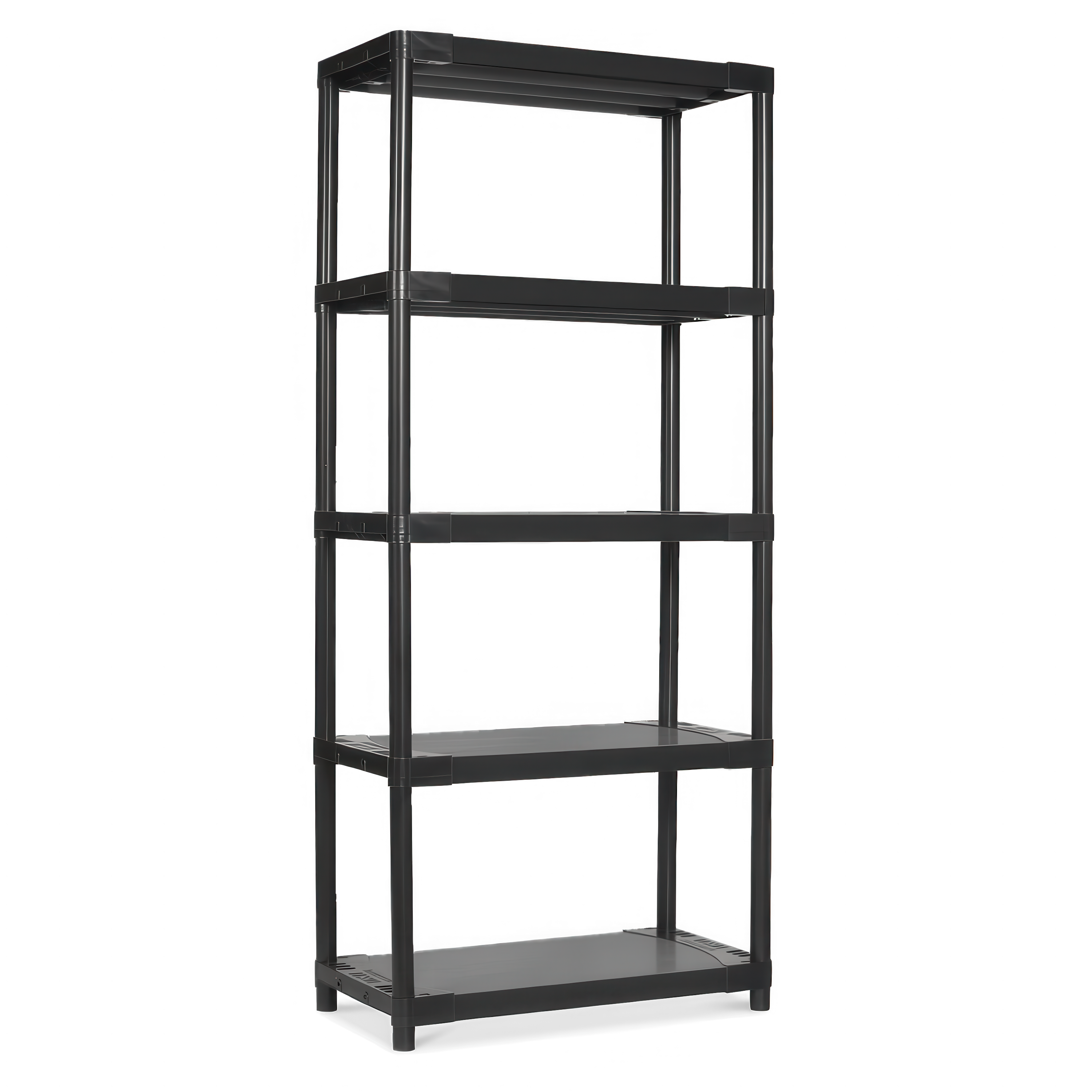 Basic Plast 850 70kg/polička garážový plastový regál 185x85x40cm - METALKAS