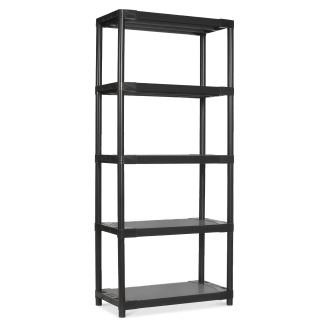 Basic Plast 850 70kg/polička garážový plastový regál 185x85x40cm - METALKAS