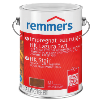 HK-LAZURA 3v1 impregnácia na morenie orechov 2,5l - REMMERS