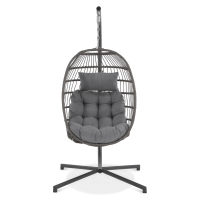 Závesné kreslo HARMONY Grey - FOCUS GARDEN