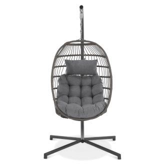 Závesné kreslo HARMONY Grey - FOCUS GARDEN